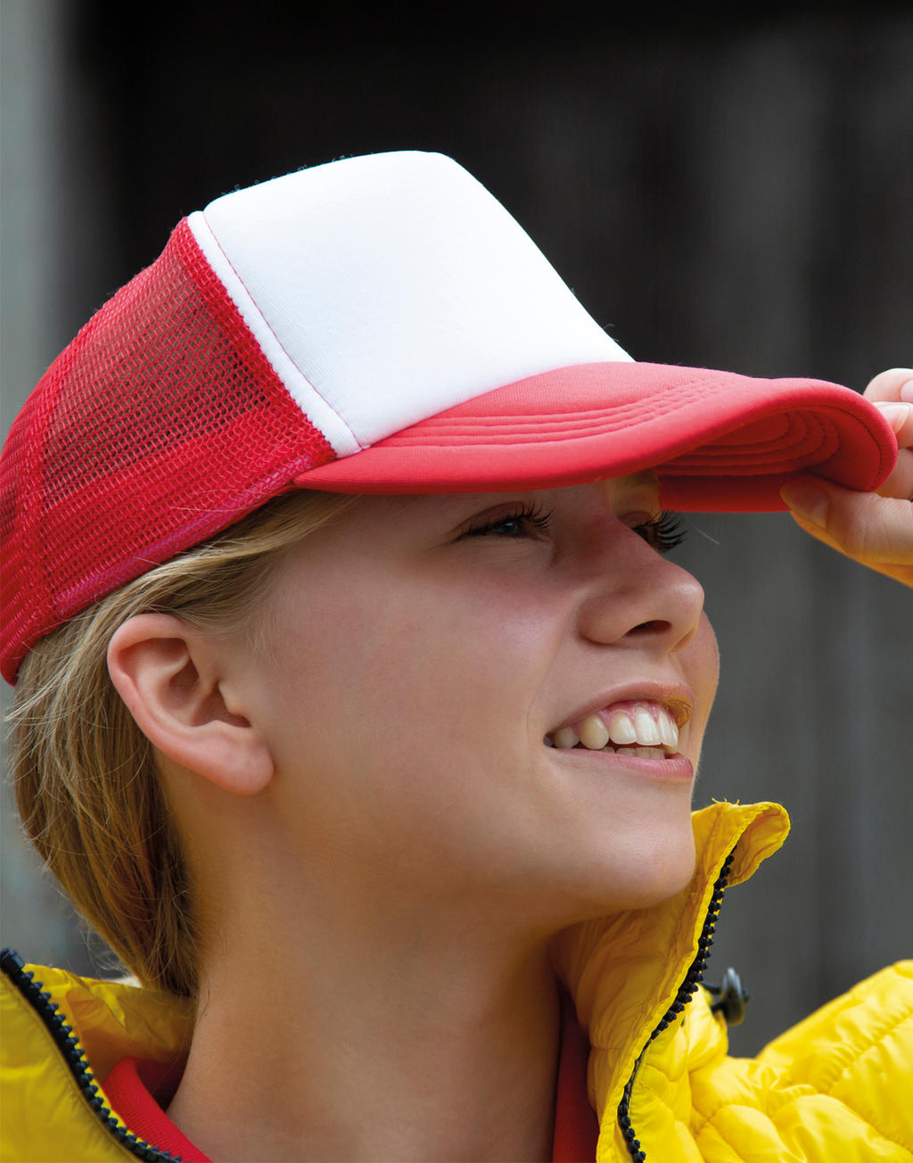 Detroit ½ Mesh Truckers Cap - Image 3