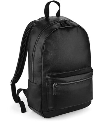 Faux Leather Fashion Backpack