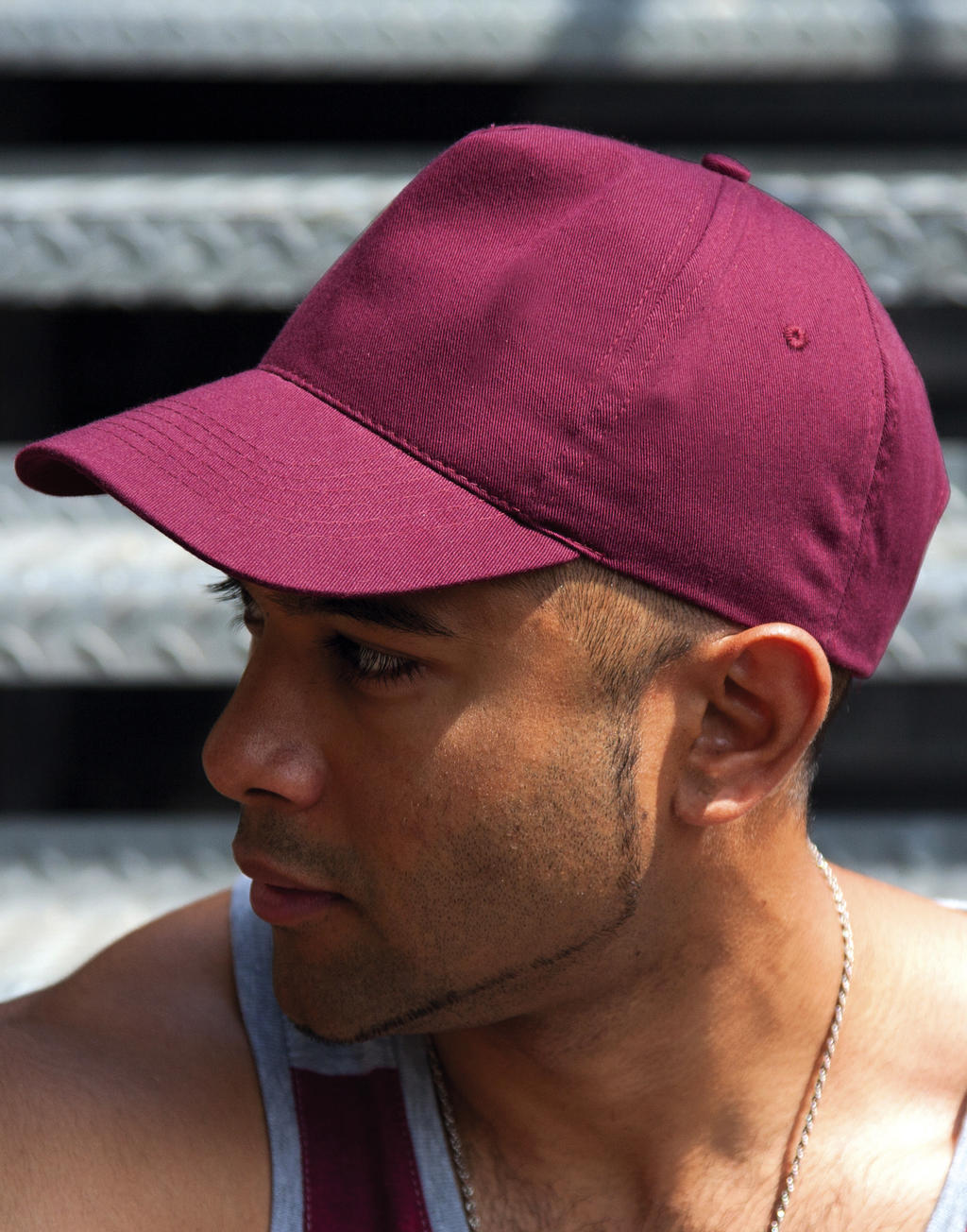 Boston 5-Panel Printers Cap - Image 3