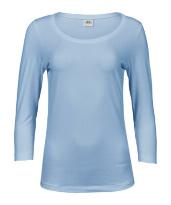 Ladies 3/4 Sleeve Stretch Tee