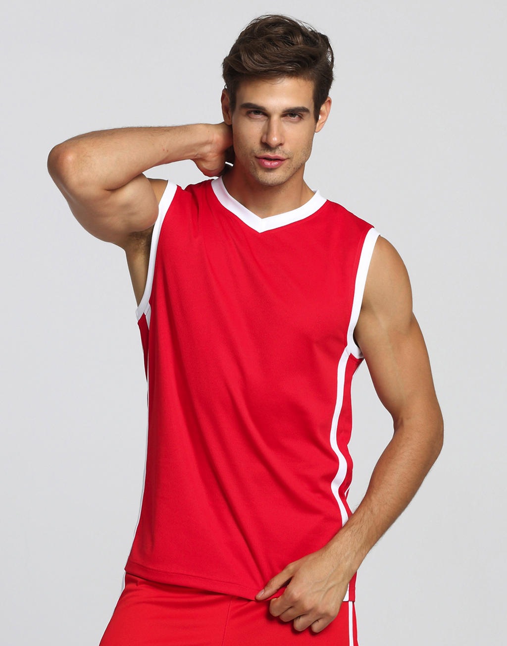 Men's Quick Dry Basketball Top - Image 2