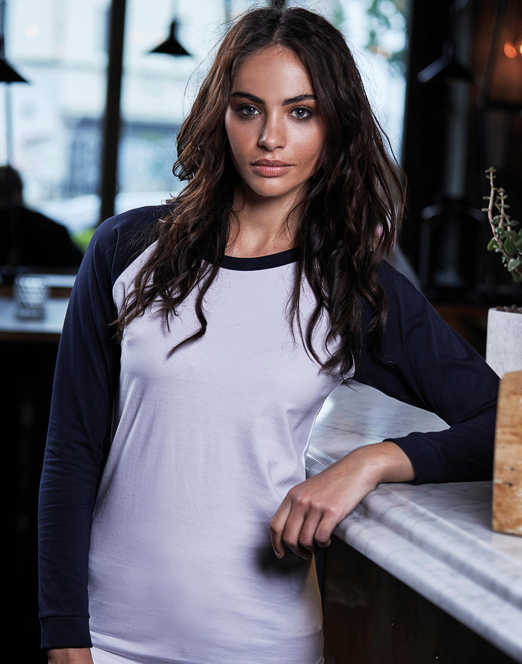 Ladies Baseball Tee Long Sleeve