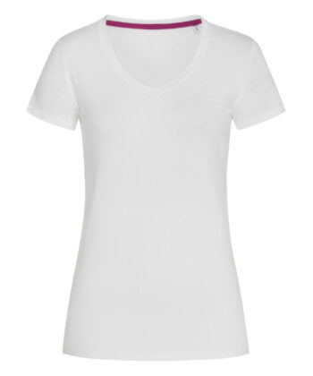 Stretch-T V-neck for women