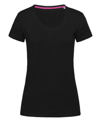 Stretch-T V-neck for women