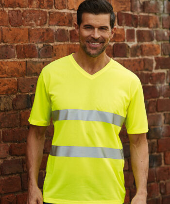 Fluo Super Light V-Neck T-Shirt