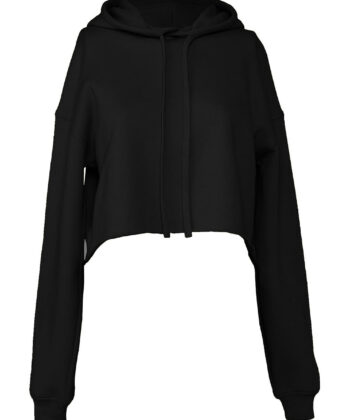 Women's Cropped Fleece Hoodie