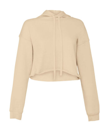 Women's Cropped Fleece Hoodie