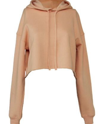 Women's Cropped Fleece Hoodie