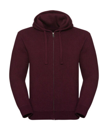 Men's Authentic Melange Zipped Hood Sweat