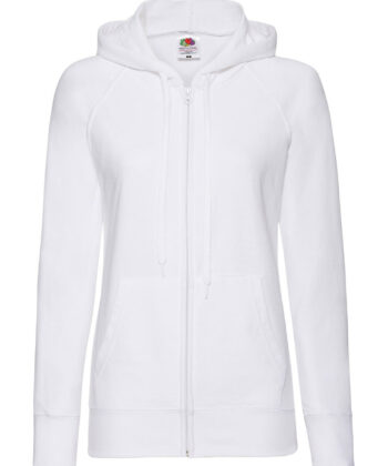 Ladies Lightweight Hooded Sweat Jacket
