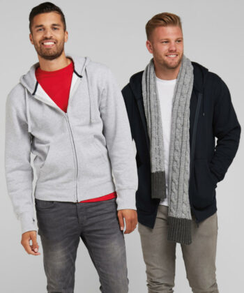 Men's Full Zip Urban Hoodie