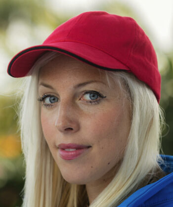 Brushed Cotton Sandwich Cap