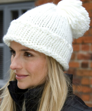 Spider Pom Pom Hat