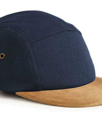 Suede Peak 5 Panel Cap