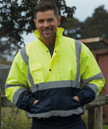 Fluo 2-Tone Bomber Jacket