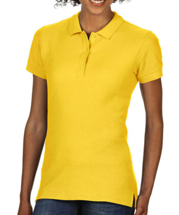 Premium Cotton Ladies' Double Piqué Polo