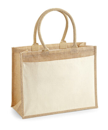 Cotton Pocket Jute Shopper