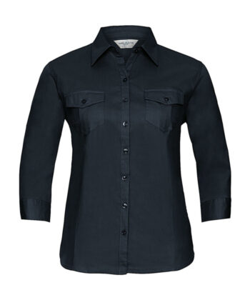 Ladies' Roll 3/4 Sleeve Shirt