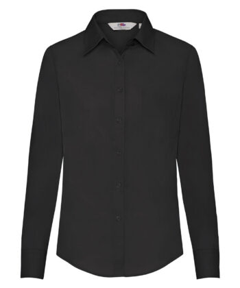 Ladies Poplin Shirt LS