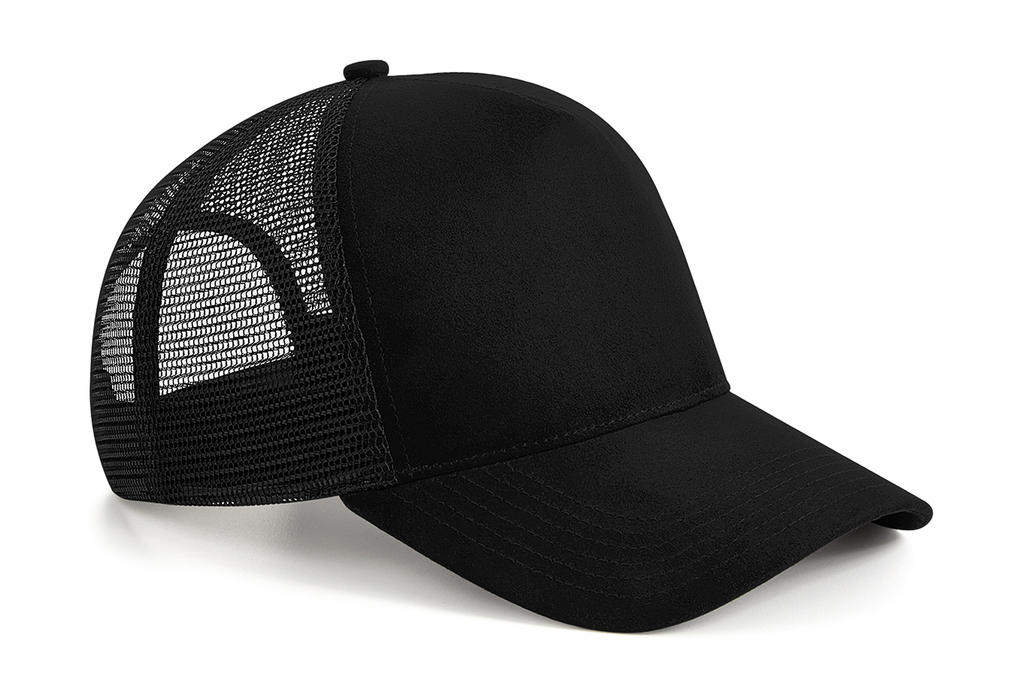 Suede Snapback Trucker - Image 5