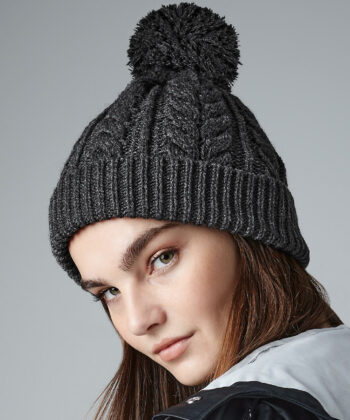 Cable Knit Snowstar Beanie