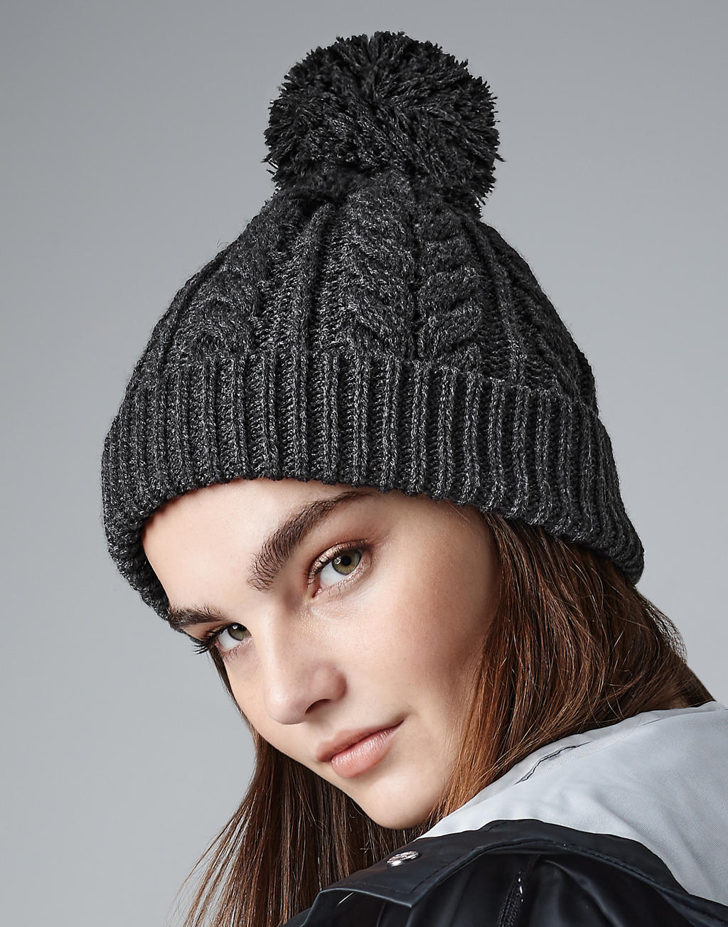 Cable Knit Snowstar Beanie