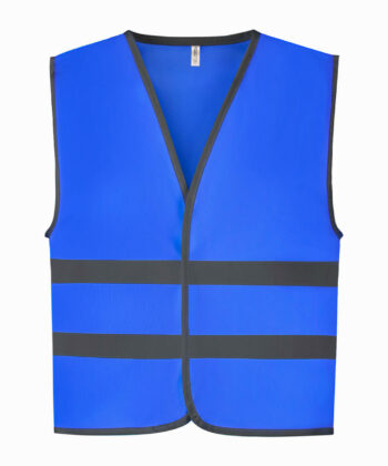 Kids Fluo Reflective Border Waistcoat