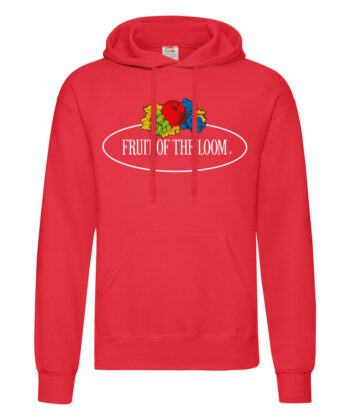 Vintage Hooded Sweat Classic Large Logo Print