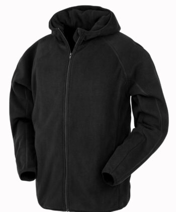 Hooded Recycled Microfleece Jacket