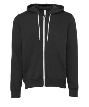 Unisex Poly-Cotton Full Zip Hoodie