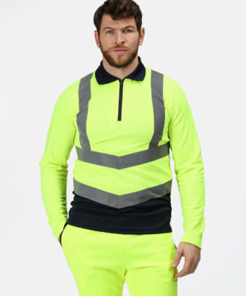 Pro Hi Vis Poloshirt LS