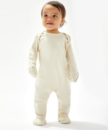 Baby Sleepsuit with Scratch Mitts