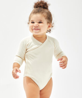 Baby Long Sleeve Kimono Bodysuit