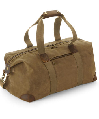 Heritage Waxed Canvas Holdall