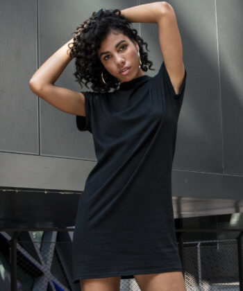 Ladies Turtle Extended Shoulder Dress