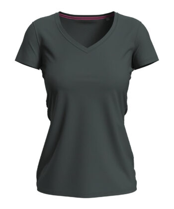 Stretch-T V-neck for women