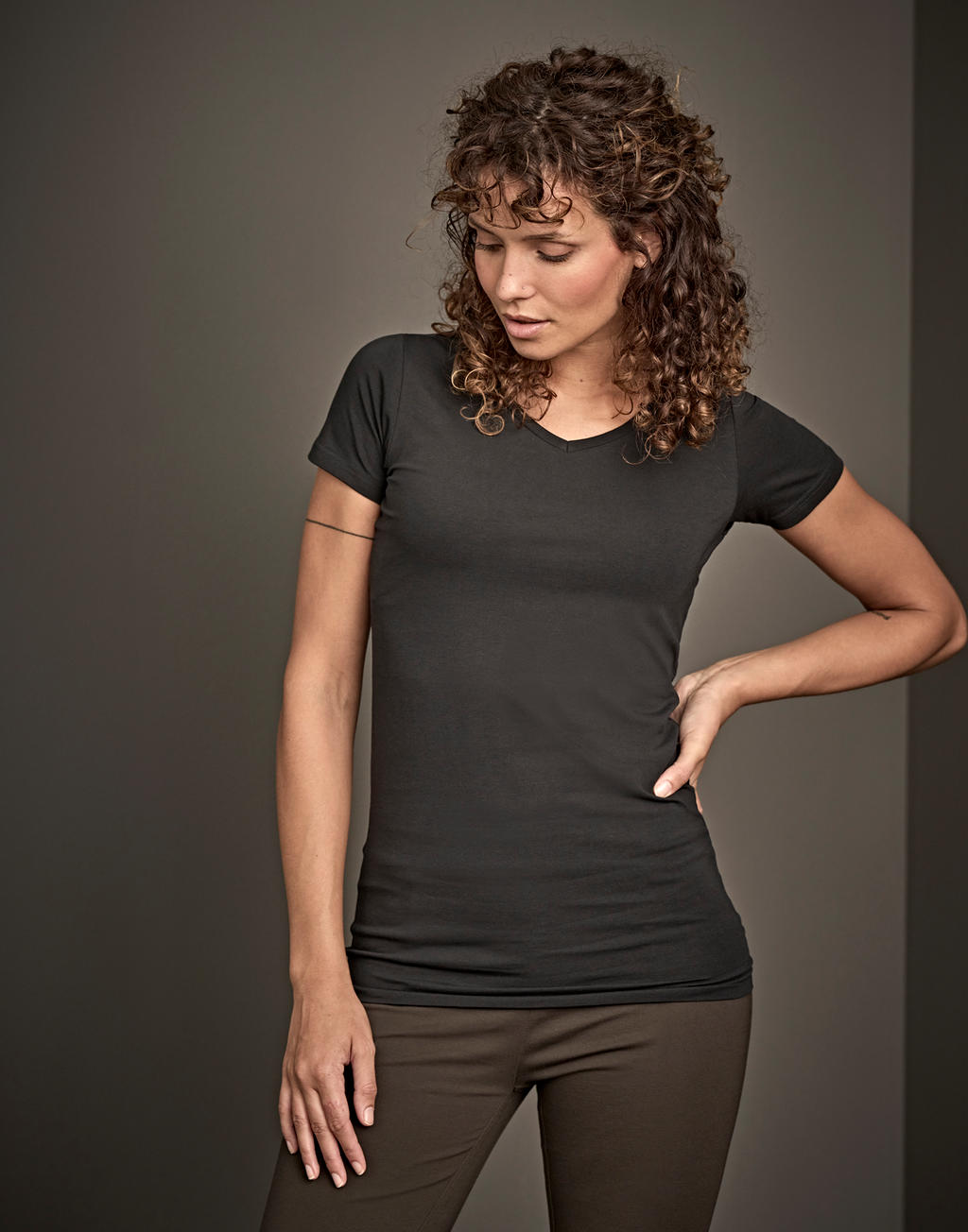 Ladies Stretch Tee Extra Long