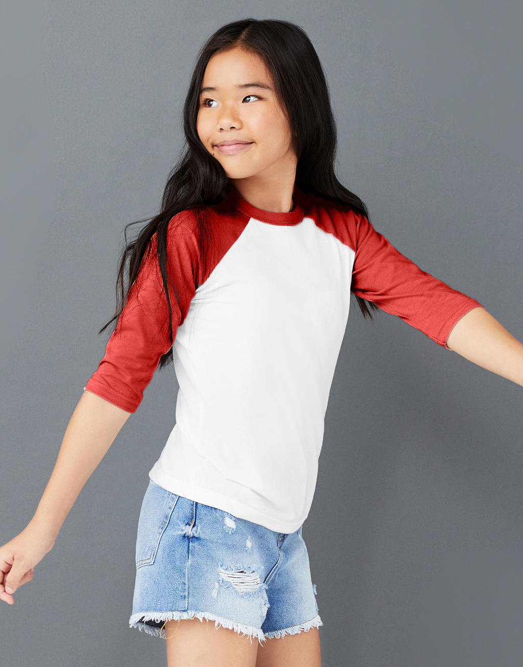 Youth 3/4 Sleeve Baseball Tee