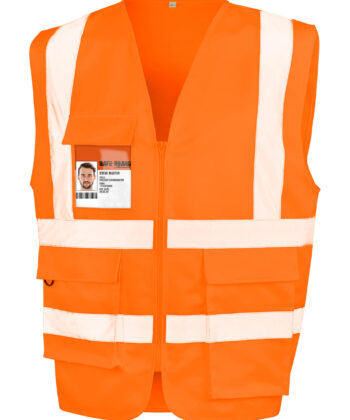 Heavy Duty Polycotton Security Vest