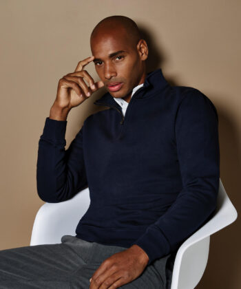 Regular Fit 1/4 Zip Sweatshirt