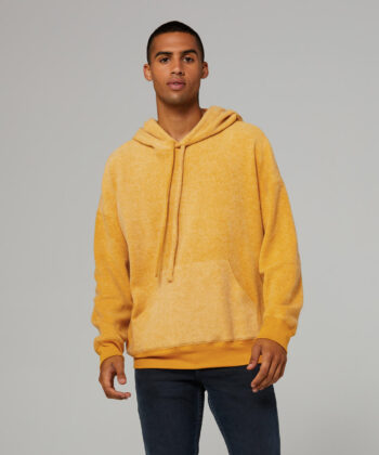 Unisex Sueded Fleece Pullover Hoodie