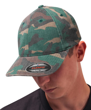 Flexfit Garment Washed Camo