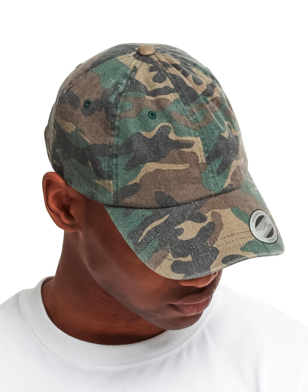 Low Profile Camo Washed Cap - Image 2