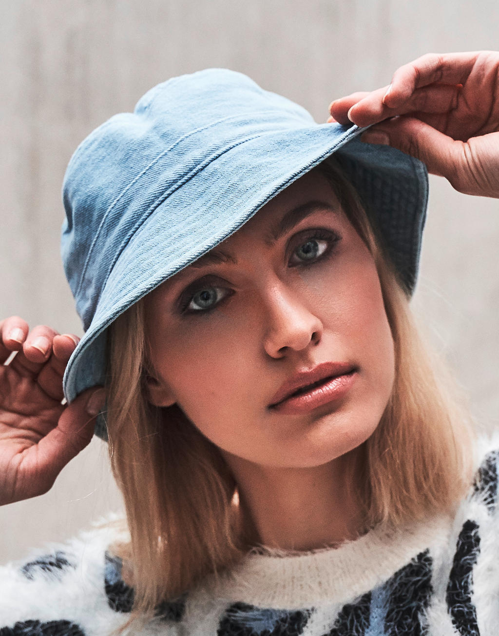Denim Bucket Hat