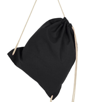 Organic Cotton Drawstring Backpack