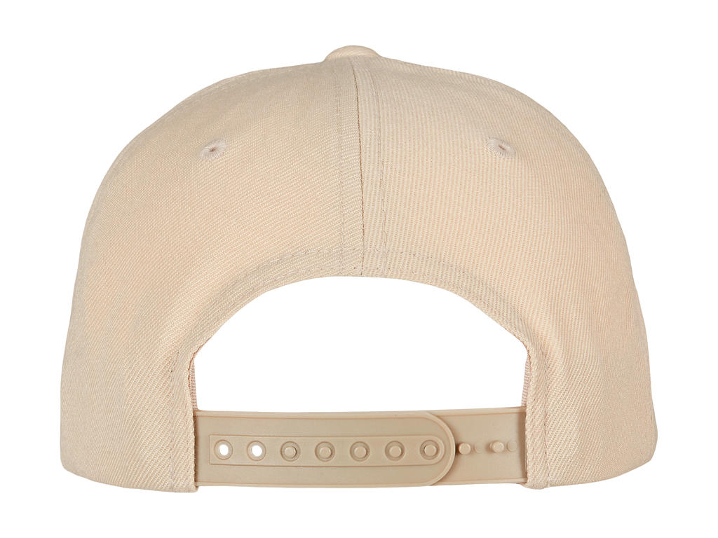 5-Panel Premium Curved Visor Snapback Cap - Image 5