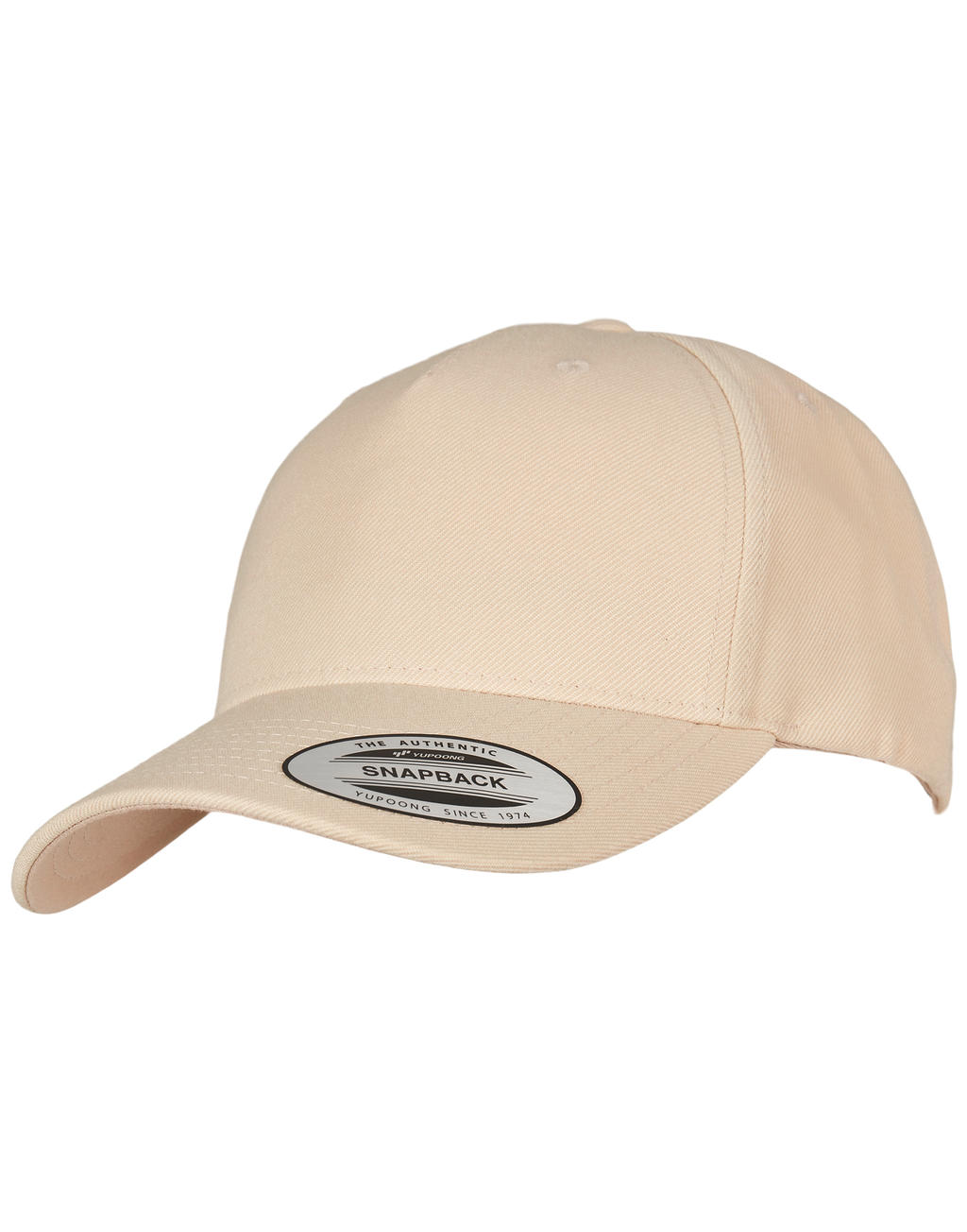 5-Panel Premium Curved Visor Snapback Cap - Image 3