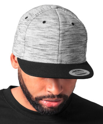 Stripes Melange Crown Snapback