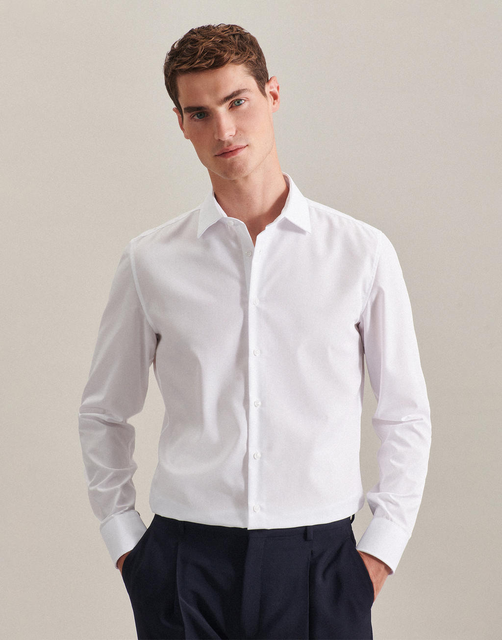 Seidensticker Slim Fit 1/1 Business Kent - Image 5