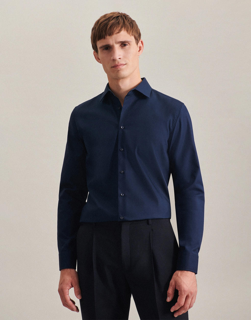 Contrast Patch Regular Fit 1/1 Business Kent - Image 2